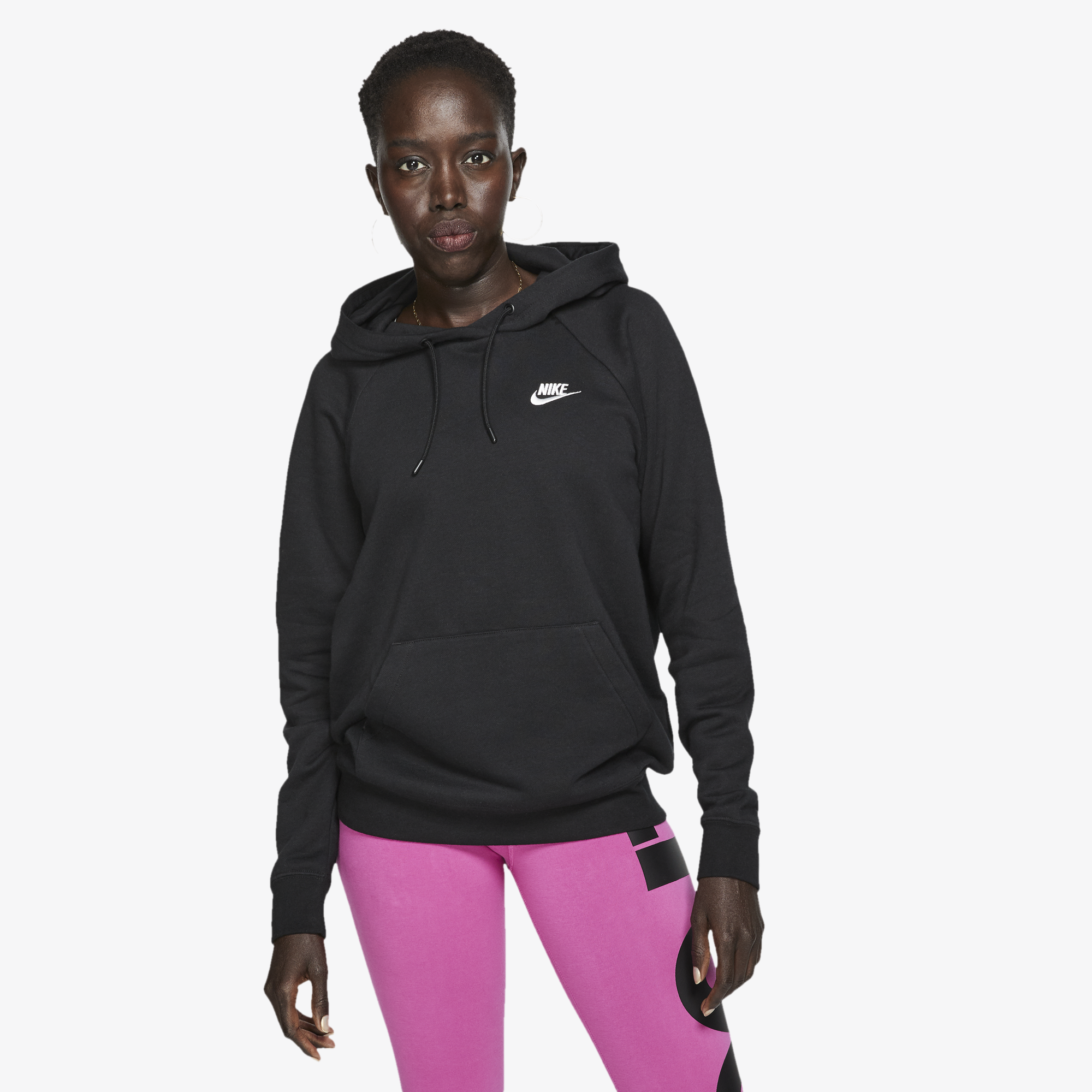 pink nike womens hoodie