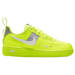 Boys' Preschool - Nike Air Force 1 Low - Volt/White/Black