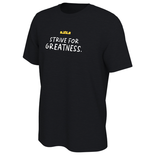 

Nike Mens Lebron James Nike Lakers 40K T-Shirt - Mens Black/Yellow Size S