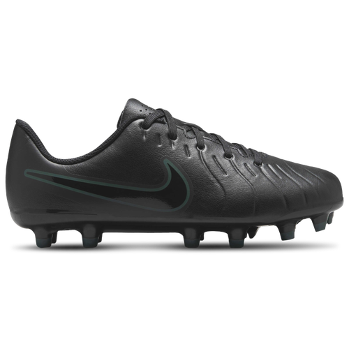 

Boys Nike Nike Jr Legend 10 Club FG/MG - Boys' Grade School Soccer Shoe Black/Black Size 04.5