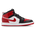 Jordan 1 Mid SE - Boys' Preschool Black/Varsity Red/White