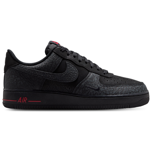 Nike Air Force 1 Low LE - Nike Black/Tough Red Dark Smoke Grey