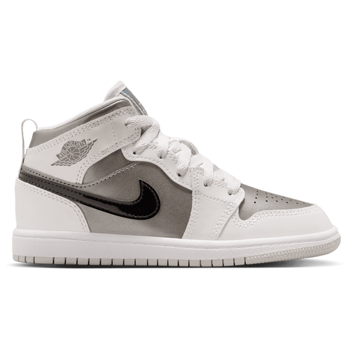 BOYS - Jordan AJ 1 Mid SE Uni - Photon Dust/Blue Chill