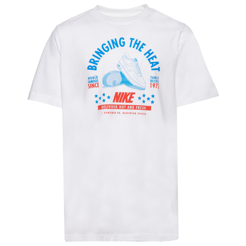 Shop Nike Boys   Feel The Heat T-shirt In White