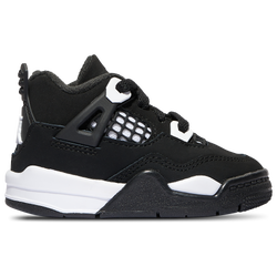 Boys' Toddler - Jordan Jordan Retro 4 Remastered - Black/White