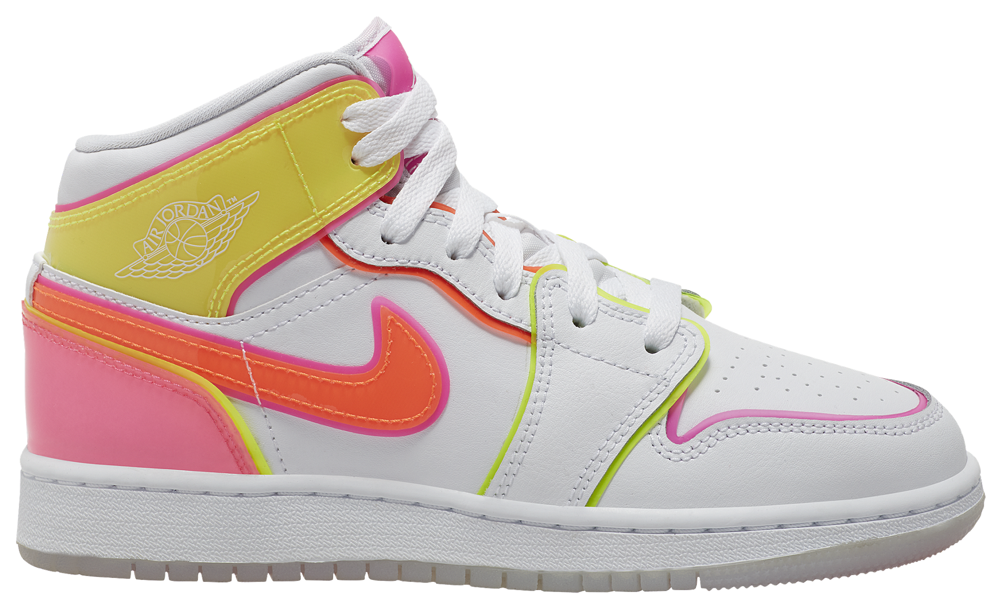 jordan aj 1 mid edge glow womens