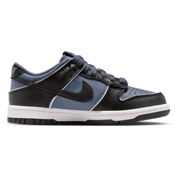 Boys' Grade School - Nike Dunk Low SE - Black/Lt Carbon/White