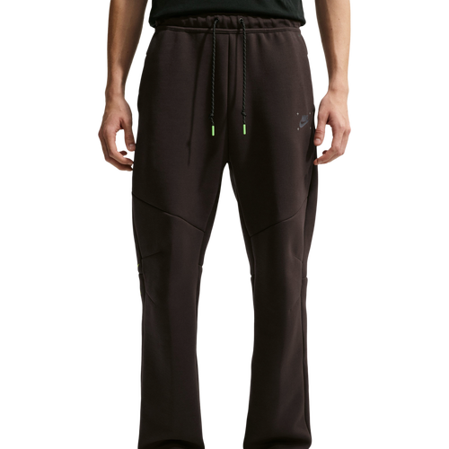  - Nike Tech Fleece Open Hem Pants - Brown/Black