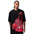 Jordan Dri-FIT Sport Graphic Short Sleeve HBR SP Crew - Jordan Black/Pink