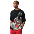 Jordan Dri-FIT Sport Graphic Short Sleeve HBR SP Crew - Jordan Black/Volt