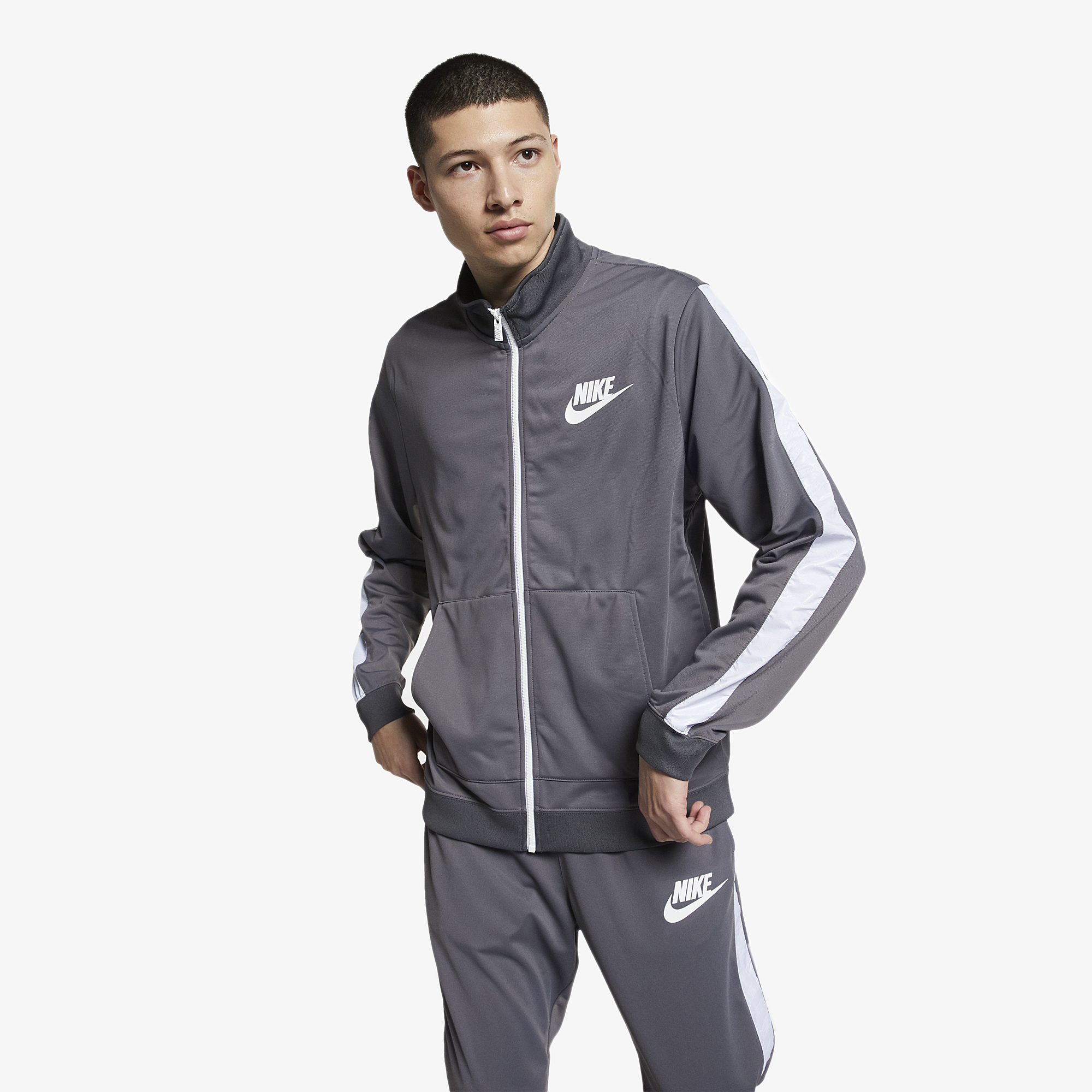 nike hybrid track top