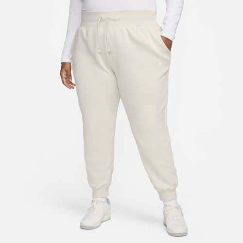 

Nike Womens Nike NSW Style Fleece High Rise Pants STD Plus - Womens Lt Orewood Brown/Sail Size 1X