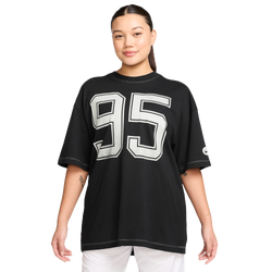 Women's - Nike NSW Street Over Sized 95 T-Shirt - Black/White
