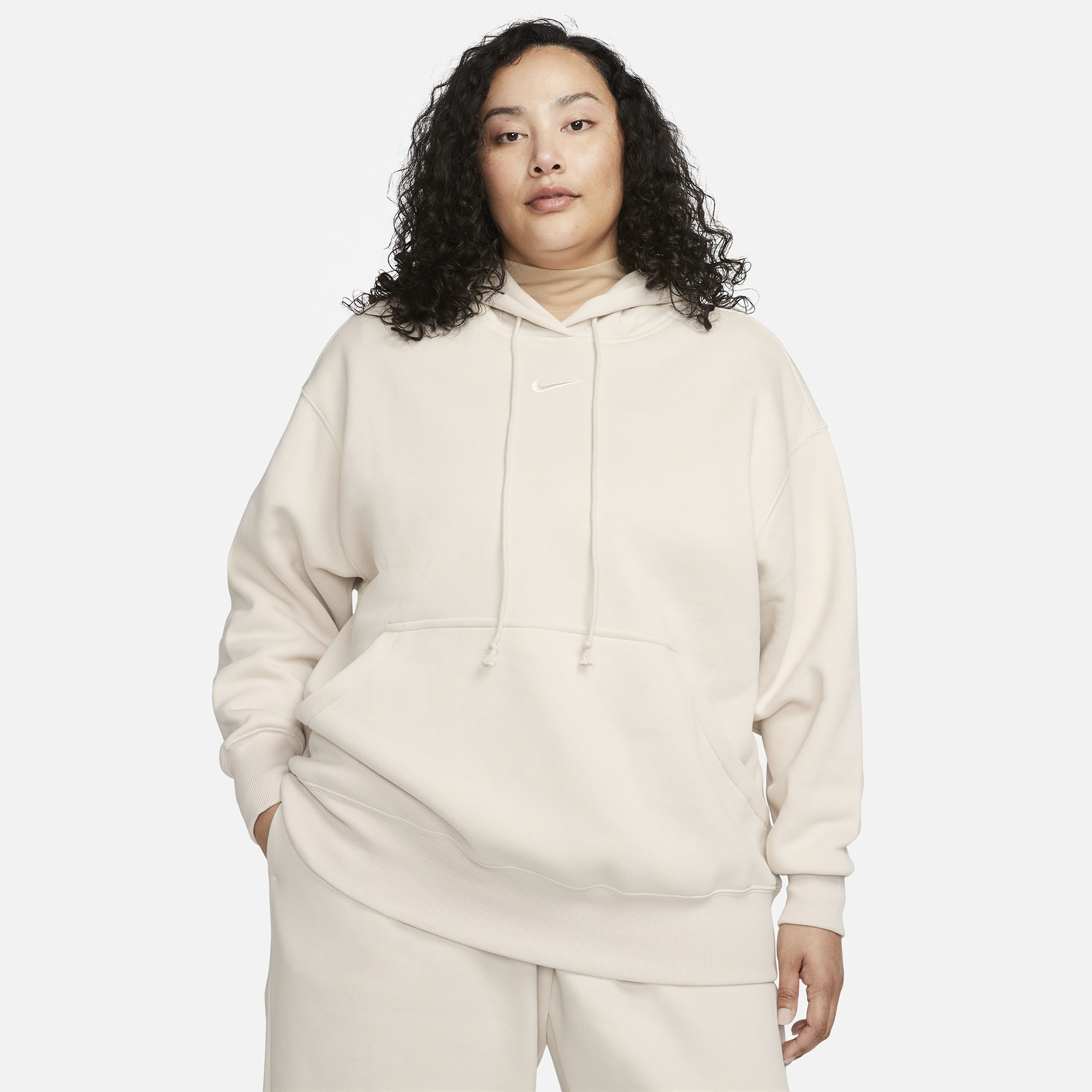 Nike Plus Size Style Fleece Pullover Hoodie Women's