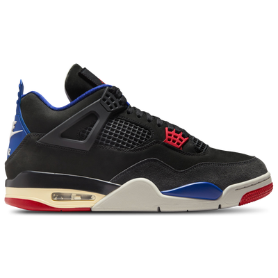 Jordan Retro 4 - BLACK/FIRE RED/DEEP ROYAL BLUE