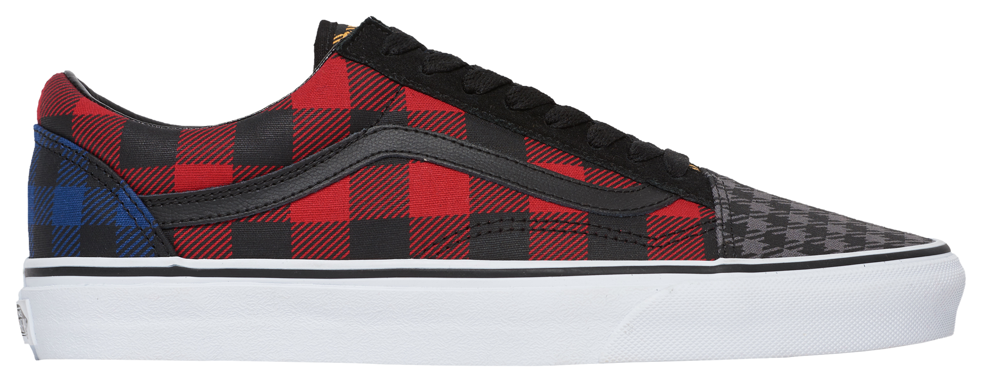 vans plaid and leopard