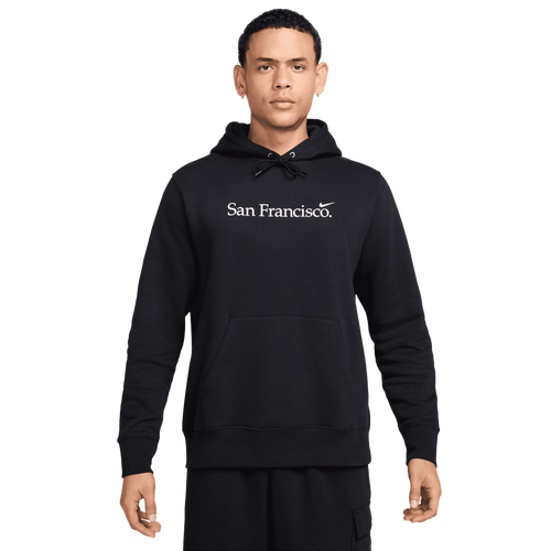  - Nike San Francisco Club BB Pullover Hoodie - Black/White