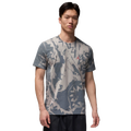 Jordan Core Blank Short Sleeve Crew GEL ASW - Jordan Medium Grey/Cool Gym Red