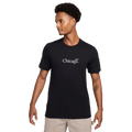 Nike Chi Short Sleeve Crew T-Shirt - Nike Black/White
