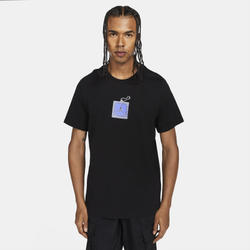 Mens - Jordan Keychain T-Shirt - Black/University Blue