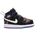 Jordan AJ 1 Mid - Girls' Toddler Black/White/Rush Violet