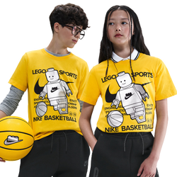 Boys' Grade School - Nike LEGO T-Shirt - Tour Yellow/Tour Yellow