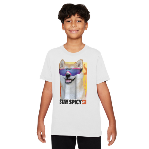  - Nike Photo Shiba T-Shirt - White/Multi