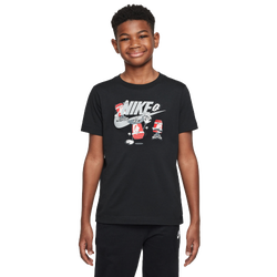 Boys' Grade School - Nike Break Dance Boxy T-Shirt - Black/Red