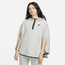 Nike Tech Fleece Essential Poncho - Women's Gray