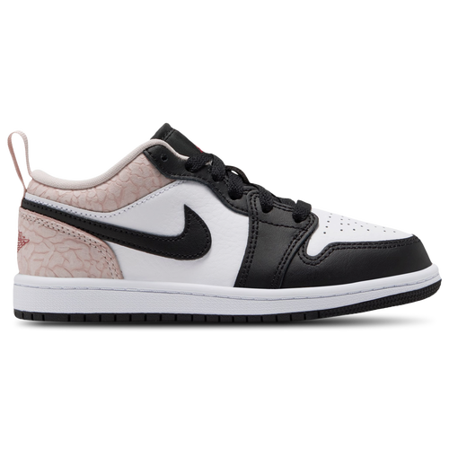BOYS - Jordan AJ1 Low - Black/Team Red White