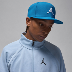 Men's - Jordan Pro Snapback Jumpman - White/Blue