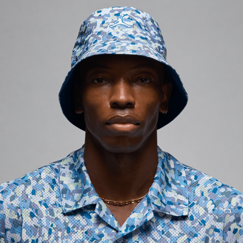 

Jordan Mens Jordan Apex Jumpman Bucket Hat - Mens Blue Size M