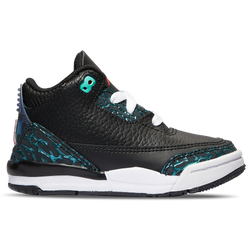 Boys' Toddler - Jordan Retro 3 UNI - Black/Red/Blue