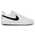 Nike Court Borough Low Recraft - Boys' Grade School White/Black/Gum Lt Brown