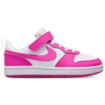 White/Laser Fuchsia