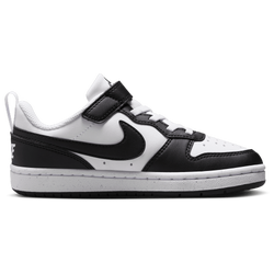 Boys' Preschool - Nike Court Borough Low Recraft - White/Black