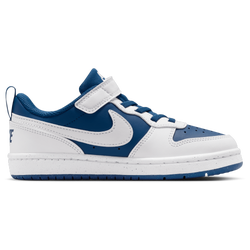Boys' Preschool - Nike Court Borough Low Recraft - Court Blue/White/White