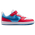 Nike Court Borough Low Recraft - Boys' Preschool Aurora Blue/Fusion Red/Football Blue