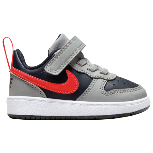 

Boys Nike Nike Court Borough Low Recraft - Boys' Toddler Running Shoe Bright Crimson/Light Smoke/Dark Obsidian Size 07.0
