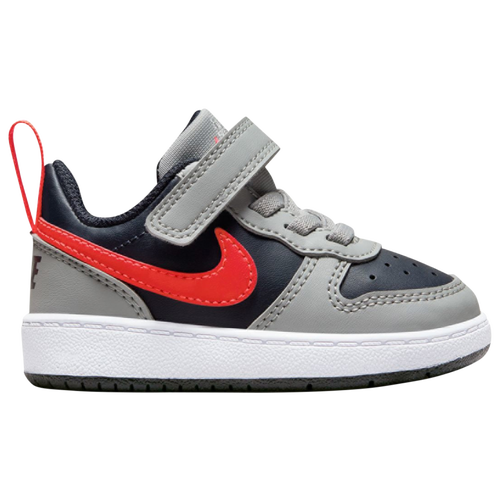 

Nike Boys Nike Court Borough Low Recraft - Boys' Toddler Running Shoes Bright Crimson/Light Smoke/Dark Obsidian Size 6.0