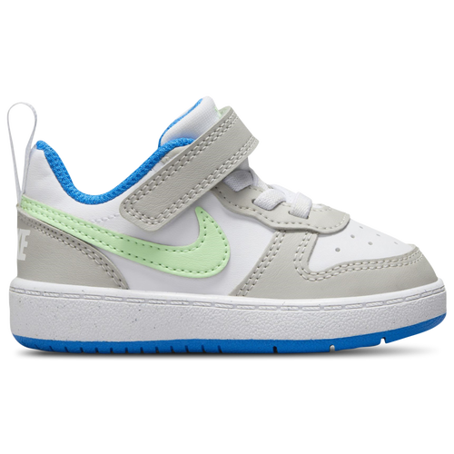 

Boys Nike Nike Court Borough Low Recraft - Boys' Toddler Running Shoe Light Iron Grey/White/Vapor Green Size 07.0
