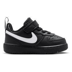Boys' Toddler - Nike Court Borough Low Recraft - Black/White/Black