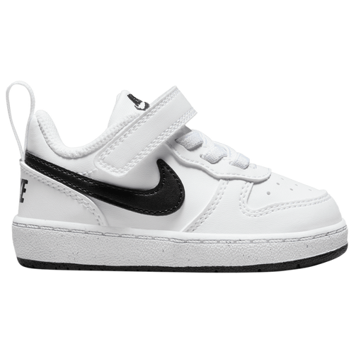 

Nike Boys Nike Court Borough Low Recraft - Boys' Toddler Running Shoes White/Black Size 7.0