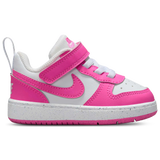 White/Laser Fuchsia