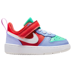 Boys' Toddler - Nike Court Borough Low Recraft - Track Red/White/Cobalt Bliss