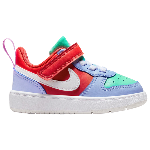 

Nike Boys Nike Court Borough Low Recraft - Boys' Toddler Running Shoes Track Red/White/Cobalt Bliss Size 9.0