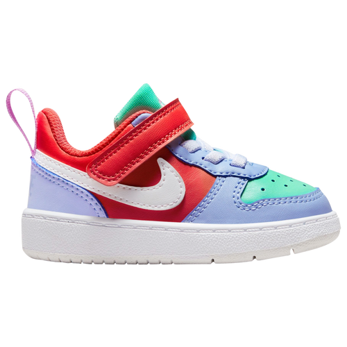 

Boys Nike Nike Court Borough Low Recraft - Boys' Toddler Running Shoe Track Red/White/Cobalt Bliss Size 09.0