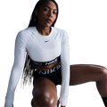 Nike Pro Dri-FIT 365 Crop Long Sleeve - Nike Black/White