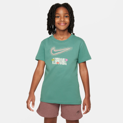 Girls' Grade School - Nike NSW OC TD2 T-Shirt - Grey/Bicoastal