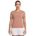 Nike Chill Knit Crop T-Shirt - Nike Rose Gold